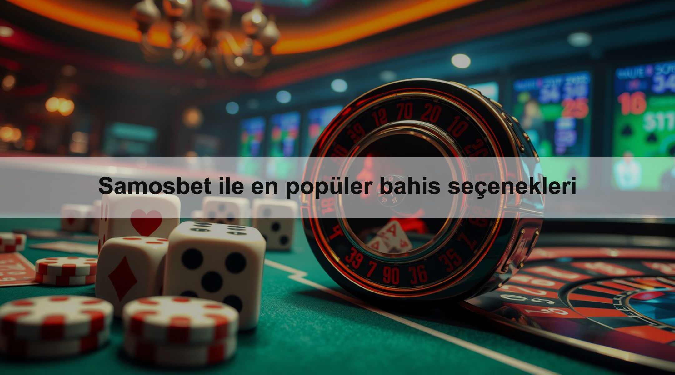 Samosbet ile en popüler bahis seçenekleri 1 Samosbet ile en popüler bahis seçenekleri